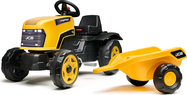 Falk Tractor de pedales JCB con remolque