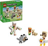 LEGO® Minecraft™ 21592 Kurací džokej a útok v púšti