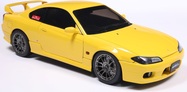 1:18 NISSAN SILVIA (S15) SPEC-R AERO LIGHTNING YELLOW