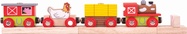 Bigjigs Rail Train Farm + 3 Gleise