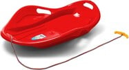 Detský sánkovací klzák Mušľa Baby Mix Premium Komfort 80 cm červený