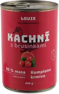 Konzerva LOUIE kačacie s brusincami, vitamínmi a minerálmi 400g