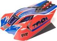 Arrma karoséria bezsponková Typhon 1:8, červená
