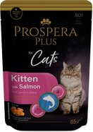 Kapsička Prospera Plus Kitten, Salmon, Carrot 85g