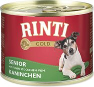 Konzerva Rinti Gold senior králik 185g