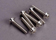 Traxxas skrutka krížová M3x15mm hlava s golierom zink. (6)