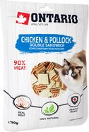 Pochúťka Ontario kura a treska, dvojitý sendvič 50g