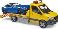 Bruder 2675 Carro attrezzi MB Sprinter con auto sportiva