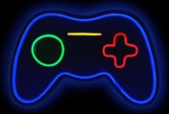 2Kids Toys Led neon light lampička Gamepad