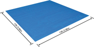 Bestway 58002 Štvorcová podložka Flowclear™ 396 x 396 cm pre nadzemné bazény do O 366 cm