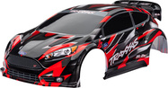 Traxxas karoséria Ford Fiesta ST Rally Brushless červená