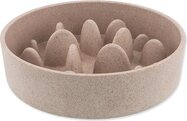 Dog Fantasy tál EcoStyle habzsolásgátló bézs 17cm, 750ml
