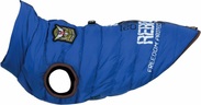 Saint-Malo coat with harness, XS: 30 cm, blue