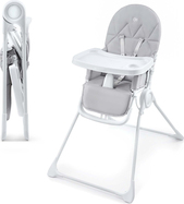 KINDERKRAFT Stolička jedálenská Binci Light Grey