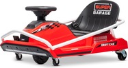 Beneo Motors driftelő Gokart 24V, piros, 300W Kefe nélküli Motor, Lítium akkumulátor,