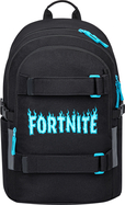 BAAGL Iskolai hátizsák Skate Fortnite Blue GRS