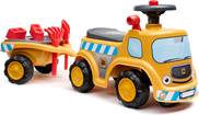 Falk Traktor Baby JCB s volantom, klaksónom a prívesom