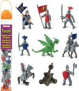 Safari® Toob Rytieri a Draci 11 figúrok