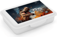 Caja para almuerzo con compartimento Dino