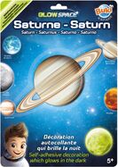 Saturn - svetielkujúca dekorácia na stenu (3DF4)