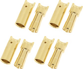 Konektor pozlátený 5.5mm (4 páry)
