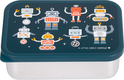 A Little Lovely Company – boîte à déjeuner en acier inoxydable avec couvercle en plastique – robots