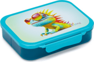 Caja para almuerzo con compartimentos crazy animals camaleón