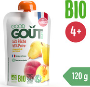 Good Gout BIO Broskyňa s hruškou (120 g)