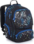 Zaino studentesco con motivo vintage Topgal ROTH 25040