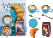 Juego de café con accesorios de plástico 17x23cm