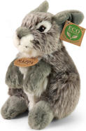 Plyšový zajac šedý sediaci 20 cm ECO-FRIENDLY