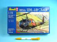 Plastikmodellbau Helikopter 04444 - Bell UH-1D "SAR" (1:72)