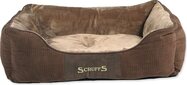 Scruffs Chester Box Bed čokoládový L 75x60cm
