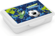 Caja para almuerzo con compartimento fútbol 2