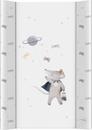 CEBA BABY Podložka prebaľovacia 2-hranná s pevnou doskou (50x70) Ultra Light Cosmic Mouse