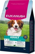 Krmivo EUKANUBA Adult Small and Medium breed rich in lamb 3 kg
