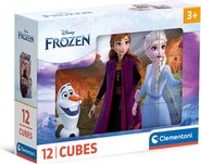 Cuburi cu imagini - Frozen, 12 cuburi
