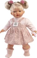 Llorens 33158 ROBERTA - realistická bábika so zvukmi a mäkkým látkovým telom - 33 cm