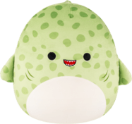 SQUISHMALLOWS Zelený žralok - Enzo, 30 cm