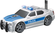Auto polícia s efektmi na zotrvačník 27 cm