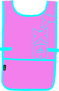 Poncho-Schürze OXY Pink