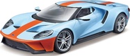 Maisto - 2017 Ford GT, modro-oranžový, 1:18