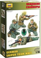 Model Kit figurky 3595 - German Sniper Team (1:35)
