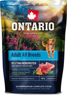 Vzorka Ontario Adult All Breeds Monoprotein Tuna &amp; Sweet Potatoes 0,1kg