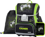 Set scolastico 3 pezzi PREMIUM Gamer