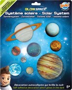 Planety - svetielkujúce dekorácie na stenu (3DF10)