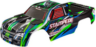 Traxxas karoséria Stampede zelená (bez špendlíkov)