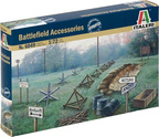 Model Kit Dodatki 6049 - 2. svetovna vojna - DODATKI ZA BATTLEFIELD (1:72)