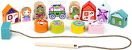 CUBIKA 14309 Aufzieh-Märchen - Aufzieh-Set - 13 Holzteile und 8 Vorlagen