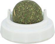 Minge de Catnip în suport autoadeziv, 5 cm, alb/verde
